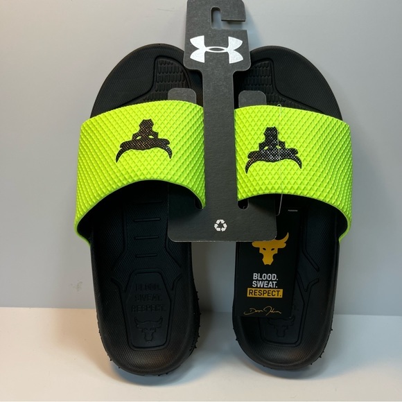 Under Armour Shoes Nwt Mens Under Armor Project Rock Black Green